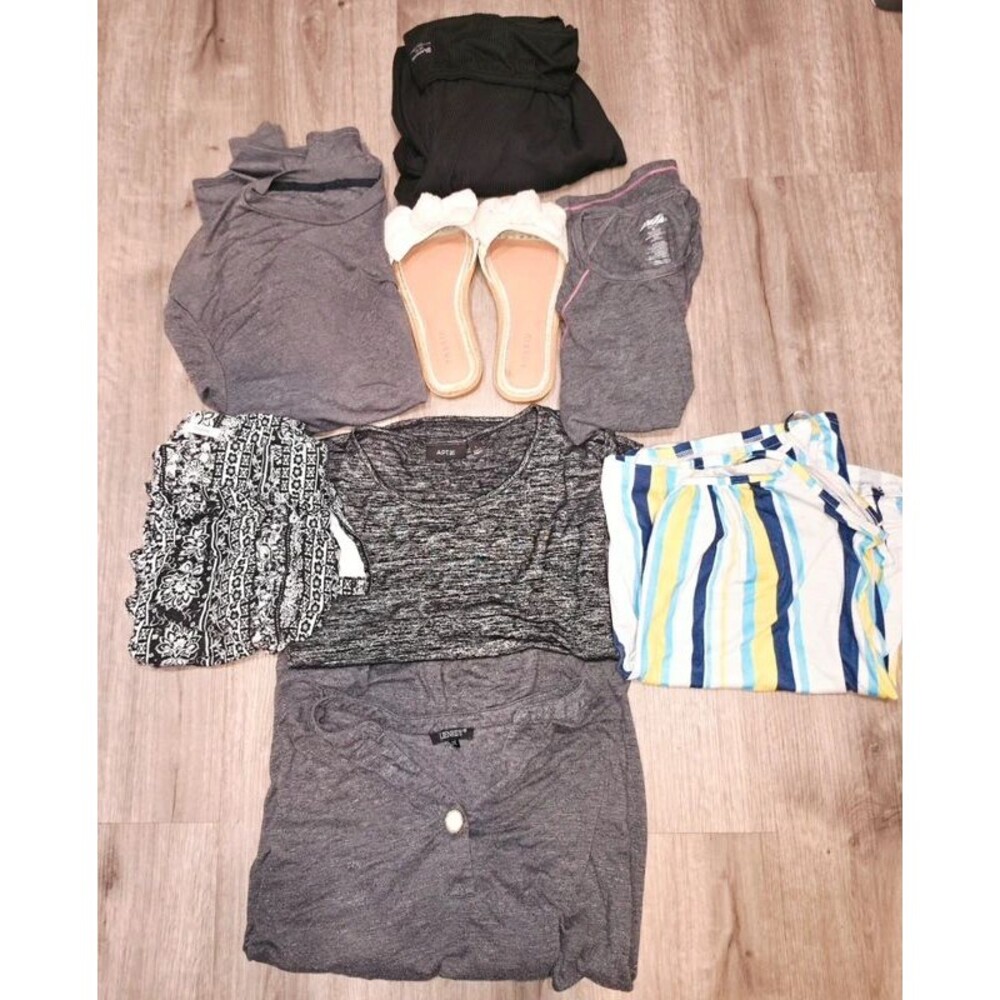 Women Multi Brand Clothing Shoes Lot Torrid Avia Maurices Apt 9 Size M-2XL